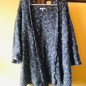 Over sized knit sweater